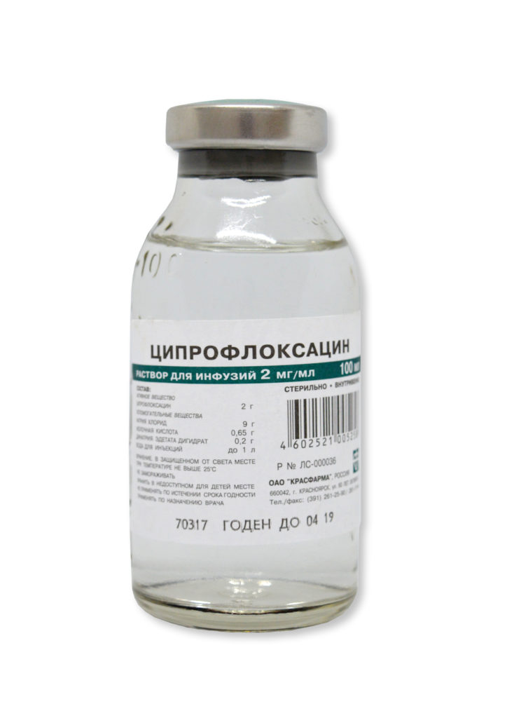 Ципрофлоксацин – ЭНТО ХХК